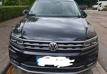 VW Tiguan Allspace 68.000 km 25.950 &euro; Mannheim 68219