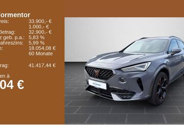 Cupra Formentor 57.263 km 33.500 &euro; Ludwigshafen 67063