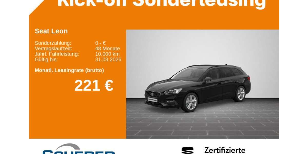 Seat Leon 16.979 km 25.950 &euro; Ladenburg 68526
