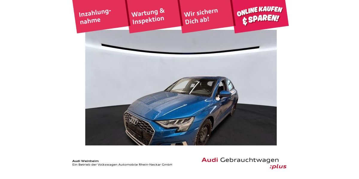 Audi A3 70.992 km 21.292 &euro; Weinheim 69469