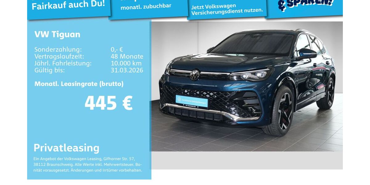 VW Tiguan 1.788 km 40.999 &euro; Mannheim 68309