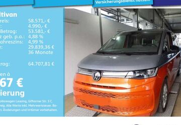 VW T7 Multivan 22.666 km 58.071 &euro; Mannheim 68309