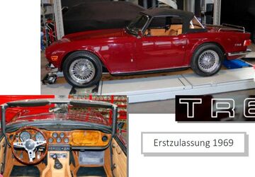 Triumph TR6 63.000 km 39.000 &euro; Einhausen 64683