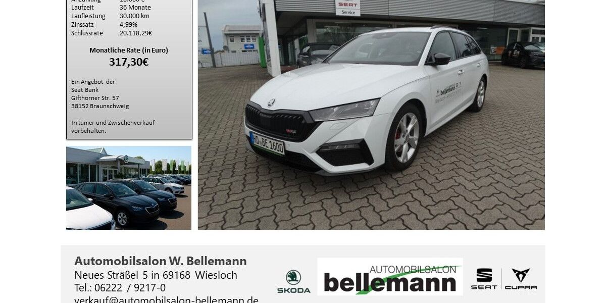 Skoda Octavia 55.690 km 37.000 &euro; Wiesloch 69168