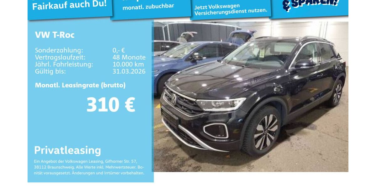 VW T-Roc 28.606 km 28.692 &euro; Mannheim 68309