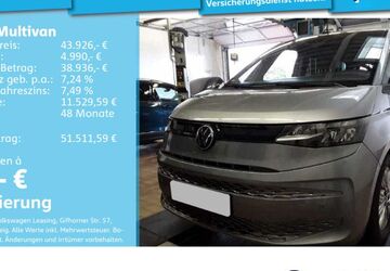 VW T7 Multivan 50.286 km 43.487 &euro; Mannheim 68309