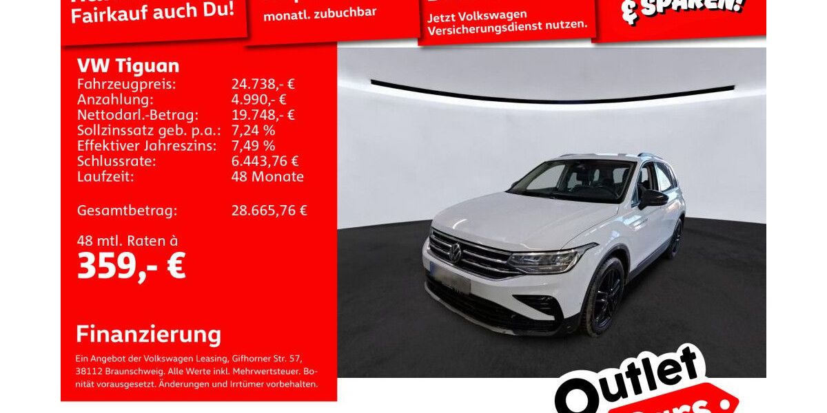 VW Tiguan 105.219 km 24.491 &euro; Mannheim 68309