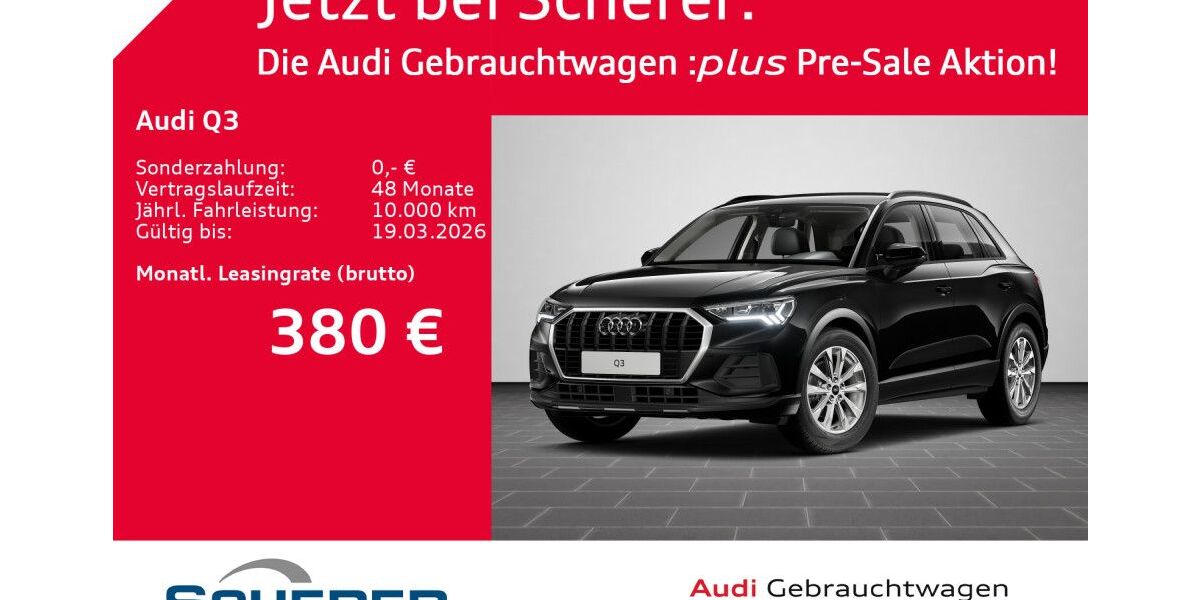 Audi Q3 18.648 km 38.990 &euro; Neustadt a.d. Weinstraße 67433