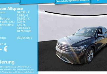 VW Tiguan Allspace 92.345 km 29.791 &euro; Mannheim 68309