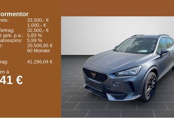 Cupra Formentor 55.451 km 33.300 &euro; Ladenburg 68526