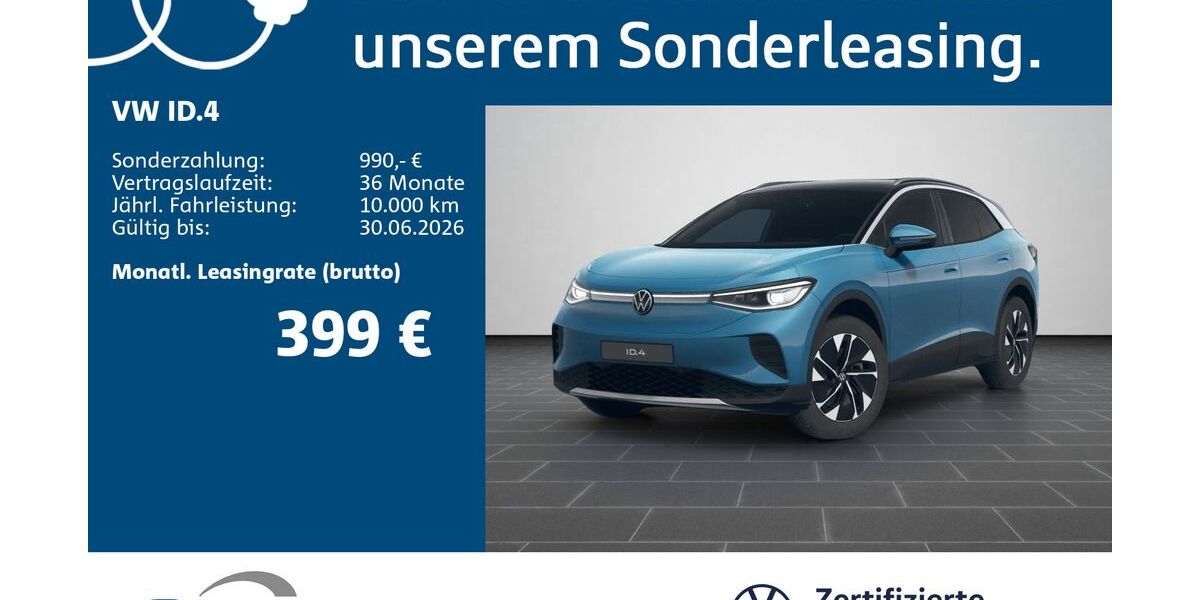 VW ID.4 12.703 km 42.300 &euro; Ludwigshafen 67059