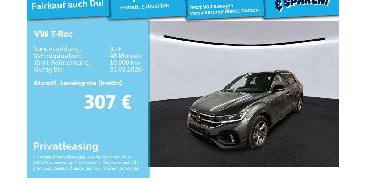 VW T-Roc 50.572 km 21.392 &euro; Mannheim 68309