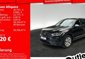 VW Tiguan Allspace 91.711 km 26.499 &euro; Mannheim 68309