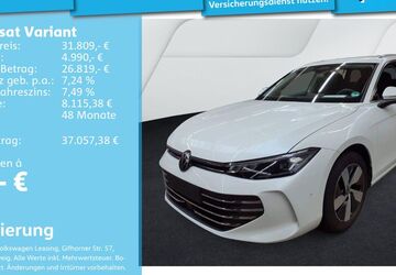 VW Passat Variant 22.814 km 31.491 &euro; Mannheim 68309