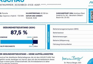 Porsche Cayenne 82.200 km 72.890 &euro; Bensheim 64625