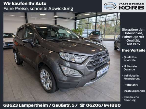 Ford EcoSport 29.000 km 16.900 &euro; Lampertheim 68623