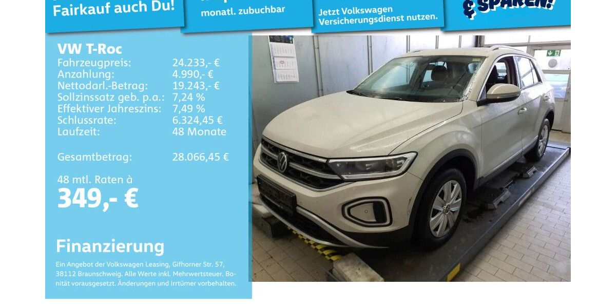 VW T-Roc 42.485 km 23.991 &euro; Mannheim 68309